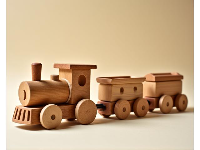 Classic Wooden Train Set