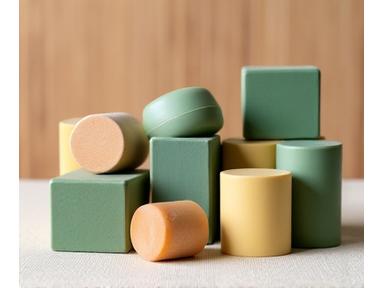 Eco-friendly building blocks for creative play
